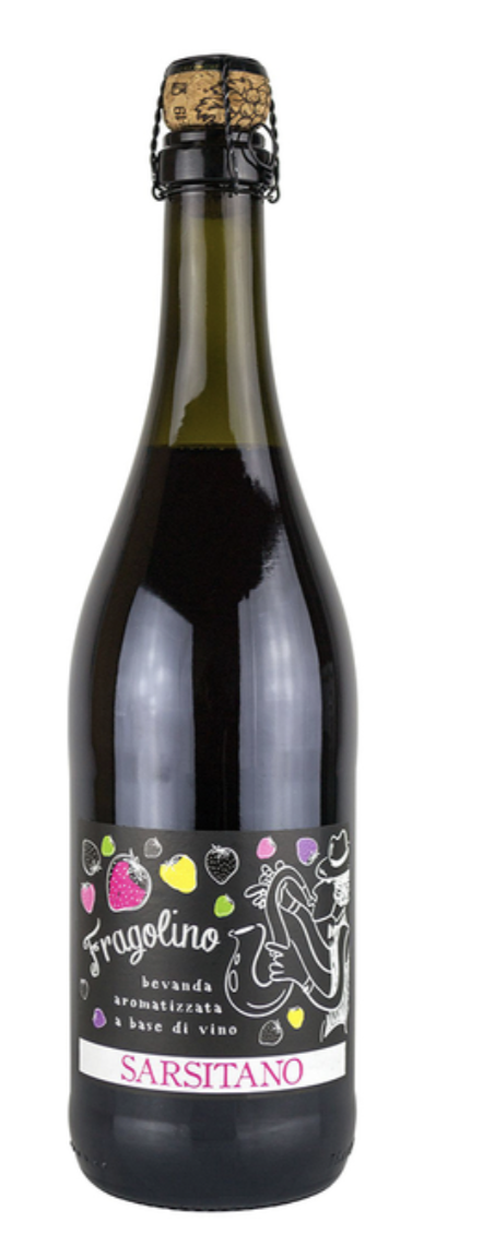 Напій вин. ігр. Sarsitano Fragolino Rosso сол. черв. 7.5% 0.75 л 